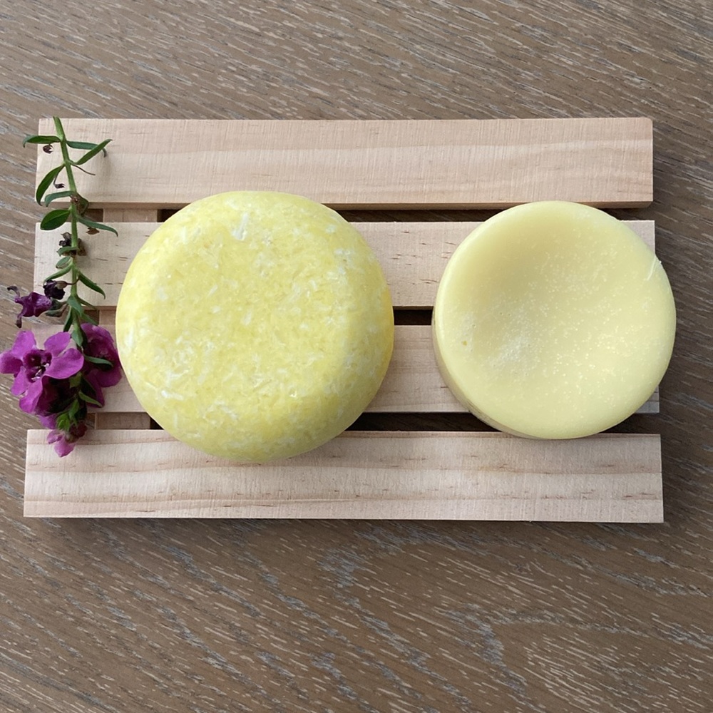 Lemon Shampoo bar & Conditioner bar bundle/ Mountain Mom Soap Co - Picture 5 of 6